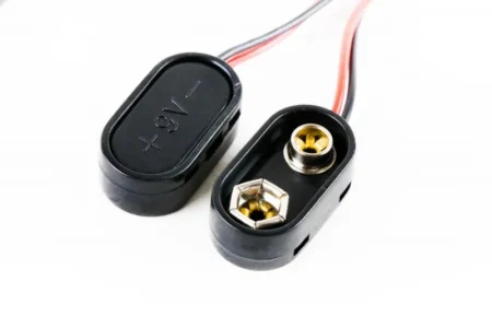 OSEPP 9V to Barrel Jack Adaptor - LS-00020