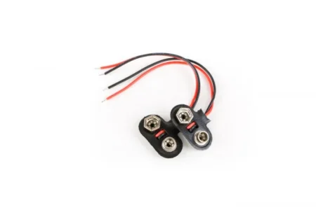 OSEPP 9V Battery Clip (2pcs) - LS-00033