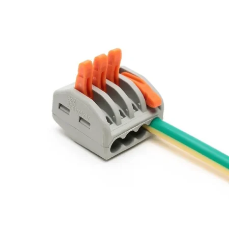 Wago PCT-214 4 Pole Spring Lever Wire Connector Terminal Block 0.08–2.5mm² 