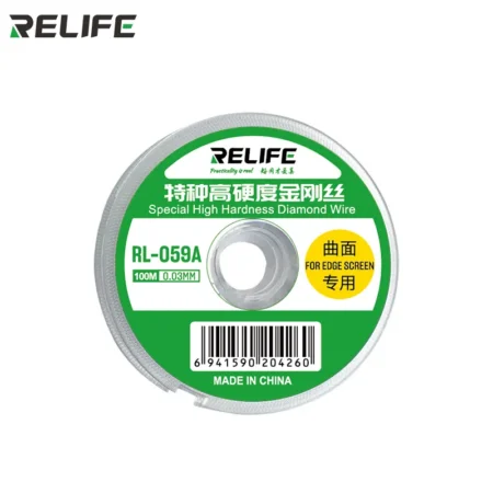 Relife RL-059A 100M Special High Hardness Diamond Wire for Touch LCD Screen Separating