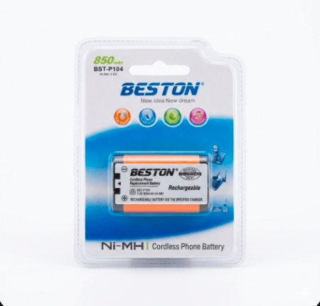 Beston BST-P104 Cordless Phone Battery — Ni-MH 3.6V 850mAh