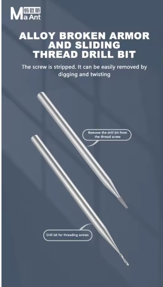 MaAnt Alloy Broken Armor Sliding Thread Drill Bit Set