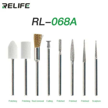 RELIFE RL-068A GRINDER HEAD SET for Mobile Phone CPU Repair