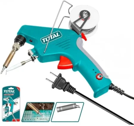 TOTAL Soldering Gun 90W with Self-Feeding Solder TET160732
