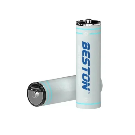 Beston AA 1.5V USB‑C Rechargeable Lithium Battery 2AC‑60 — 2‑Pack (1460 mAh)