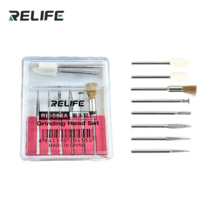 RELIFE RL-068A GRINDER HEAD SET for Mobile Phone CPU Repair
