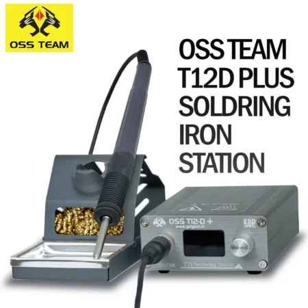 OSS Soldering Station T12-D+ 72W (Digital Display, T12 Cartridges, Rapid Heat-Up)