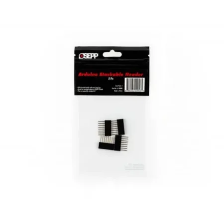 OSEPP LS-00008 Arduino Stackable Header 8 Pin 4 Pack