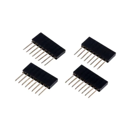 OSEPP LS-00008 Arduino Stackable Header 8 Pin 4 Pack