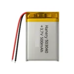 Li-Po Battery 3.7V 500mAh (Code: 503040) — 2-Wire Lead — Size: 30*40*5mm