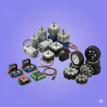 Motors & Drivers & Wheels