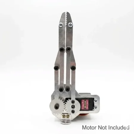 Claw Mechanical Gripper – Aluminum | 2-DOF Robot Paw, 90° Opening, AAA-Grade Finish Made in Egypt (No Motors Included)