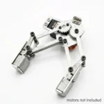 Big Claw Mechanical Gripper – Aluminum, Made in Egypt (No Motors Included) | 2-DOF, 90° Opening
