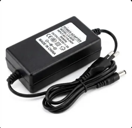 Power Adapter 6V 3A (EU Plug, 5.5×2.1 mm DC, Center-Positive)