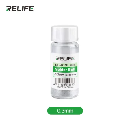 Relife RL-403B 183°C Multi-specification 0.2 to 0.65mm Leaded Solder Balls - 25000Pcs