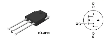 20N60 N-Channel MOSFET Transistor 600V 20A (TO-3P / TO-247)