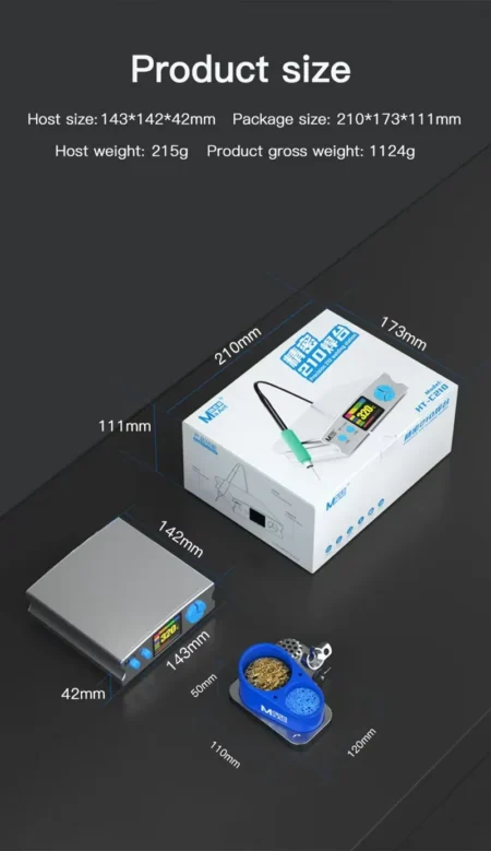 MaAnt HT-C210 Precision Intelligent Digital Display Soldering Station – Standard Version 