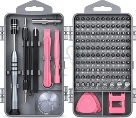 115-in-1 Precision Magnetic Screwdriver and Electronics Repair Tool Kit