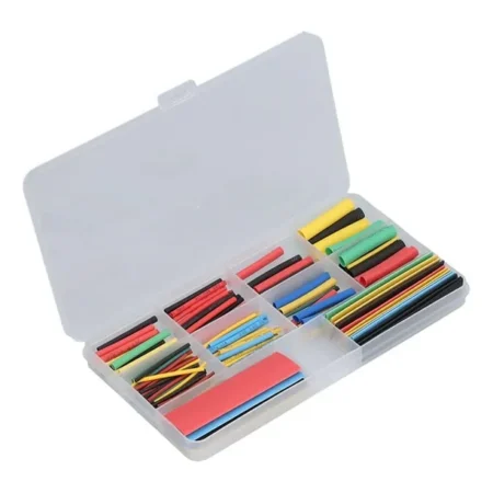 Heat Shrink Tubing Box Set 164 Pieces 2:1 Color Insulation Sleeves 