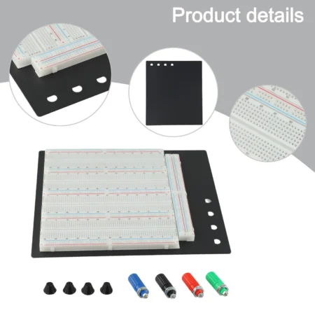 Breadboard 3220 Tie-Point Solderless Breadboard with 7 Power Lanes
