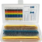 17 Values 525PCS 1/4W ±1% Metal Film Resistor Kit