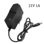 Charger 5S Lithium-Ion Battery Charger 21VDC 1A with 5.5×2.5mm DC Plug