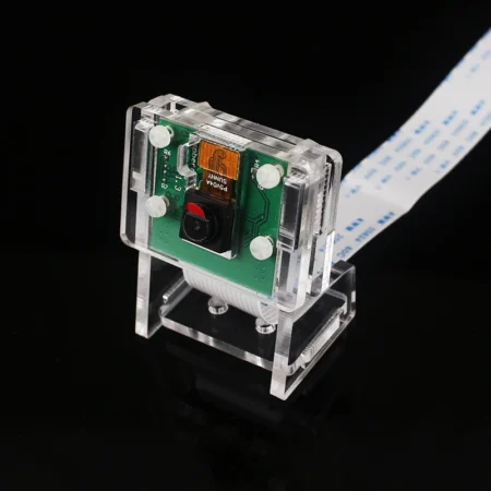 Clear Acrylic Protective Case for Raspberry Pi Camera Module