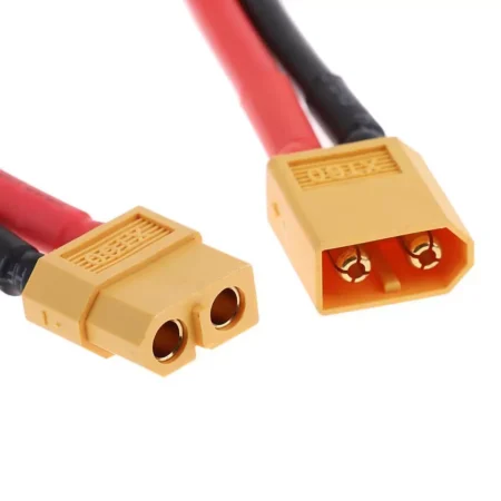 XT60 Male and Female Connector with 10cm 16AWG Silicone Wire