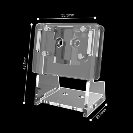 Clear Acrylic Protective Case for Raspberry Pi Camera Module