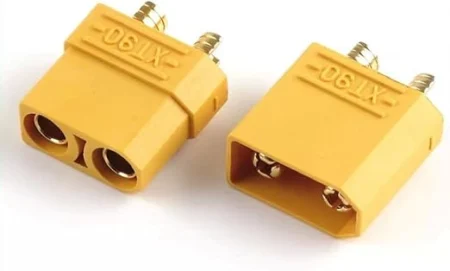 XT90 Male Female 2-Pin High Power Battery Connector Set