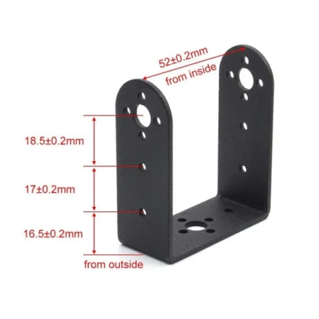 2DOF Servo Mount Bracket Set for MG995 MG996 Servo Motor