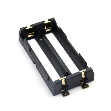 Holder 18650 2Cell SMD Dual Cell SMD Battery Holder – 2 Slot Open Frame