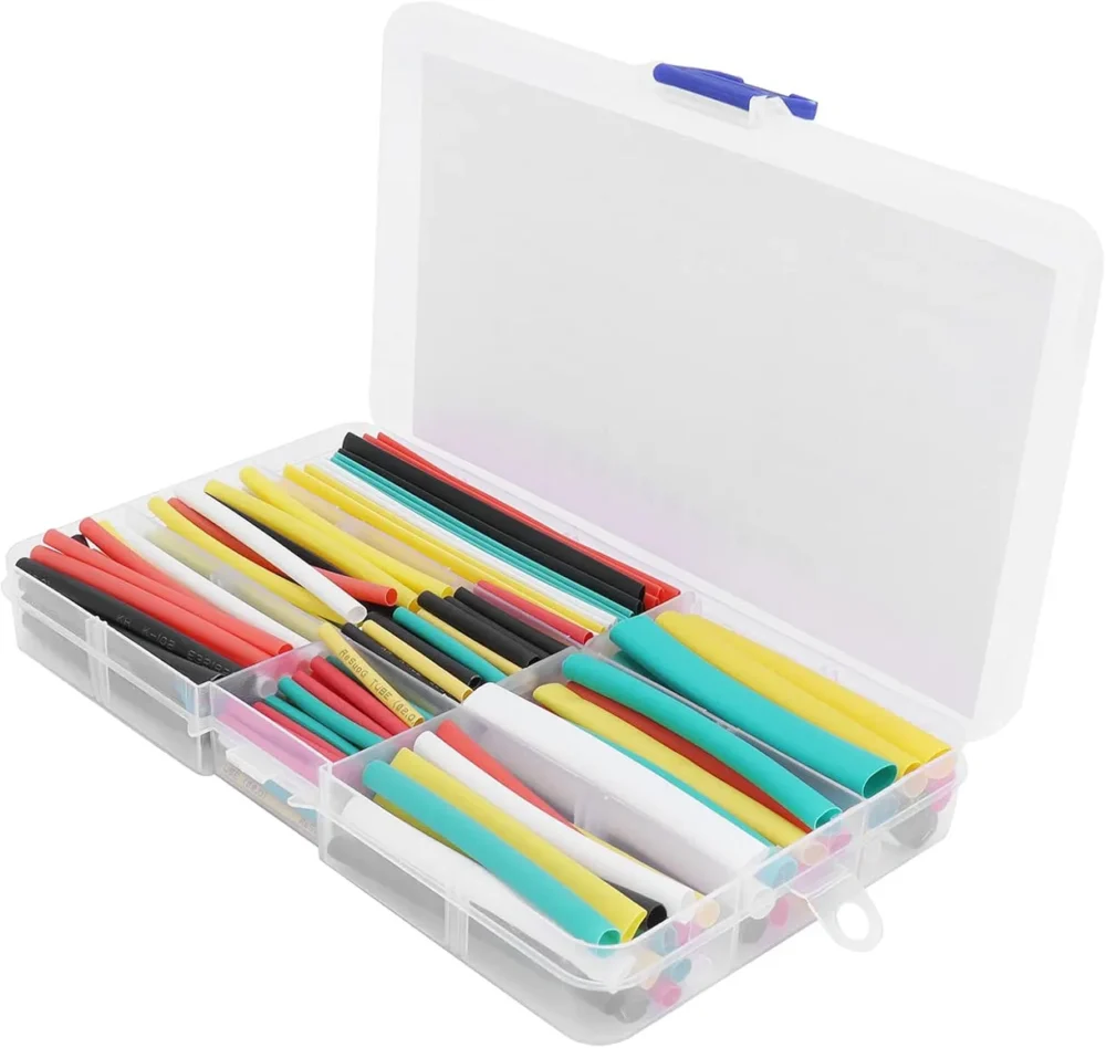 Heat Shrink Tubing Set 140 Pieces – 5 Color Insulation Tube Kit 