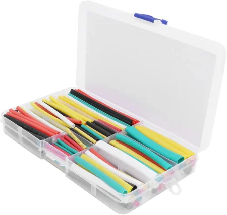Heat Shrink Tubing Set 140 Pieces – 5 Color Insulation Tube Kit 