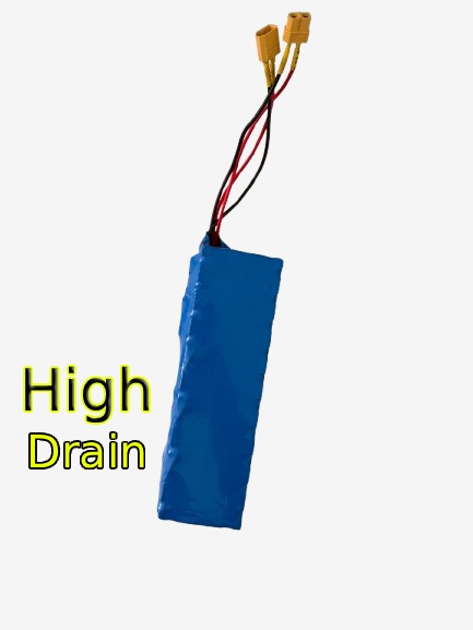 36V 15Ah High Drain Lithium-Ion Battery Pack (10S5P) for E-Bikes & Scooters