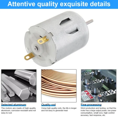 R280 Brushed DC Motor 3-12V 13750RPM