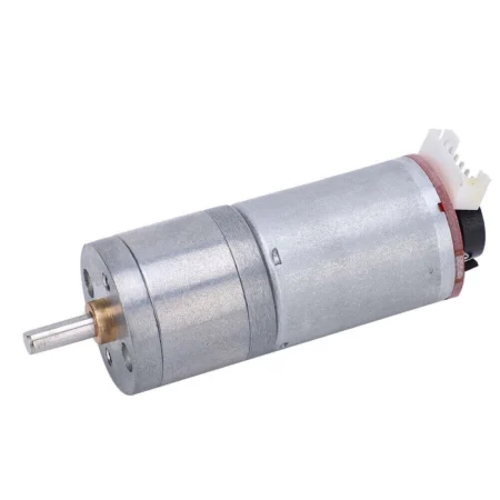GA25-370 DC Gear Motor with Encoder 12V 130RPM 4.4kg.cm