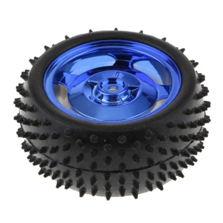 Wheel 85×38mm Off-Road Robot Wheel with 4mm Hex Metal Coupler (Multi Colors)
