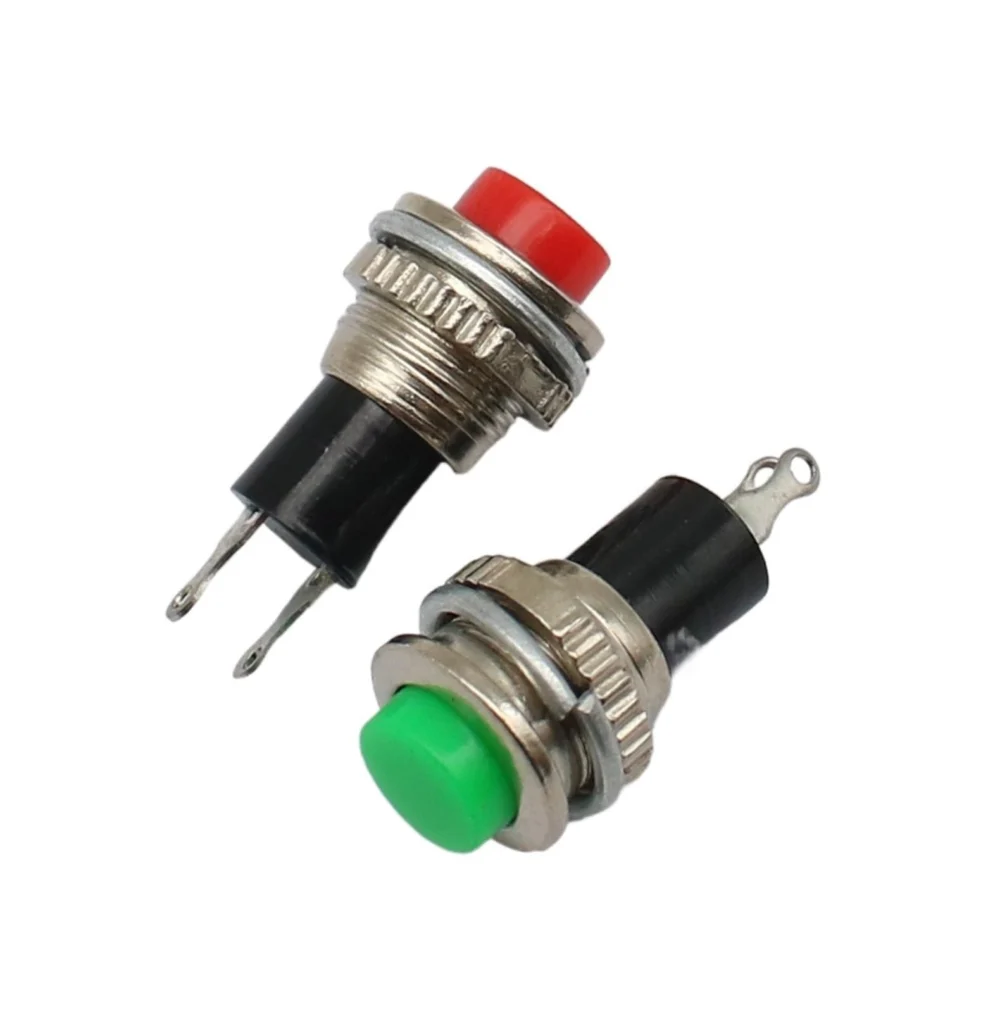 DS-316 10mm Mini Momentary Push Button Switch 2-Pin SPST