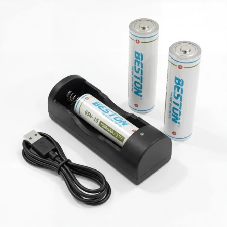 G86C1 Single Slot Li-ion Battery Charger for 18650 & 26650 Batteries