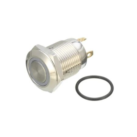 12C-P10 12mm Metal Momentary Push Button Switch 2-Pin Without LED