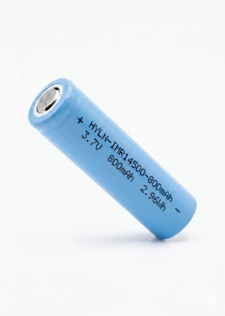 IMR14500 Rechargeable Li-ion Battery 3.7V 800mAh Actual Capacity (High Quality)