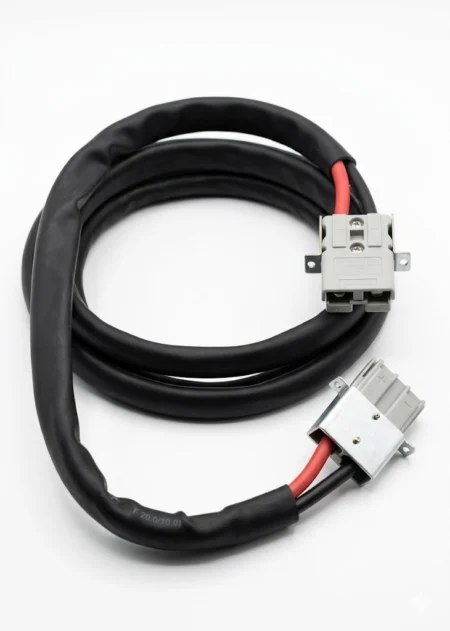 SAS50 50A 2-Pole DC Power Cable 55cm with Metal Mounting Base