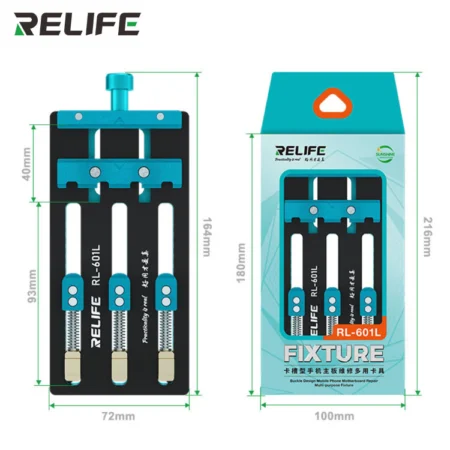 RELIFE RL-601L Card Slot Mobile Phone Motherboard Repair Fixture