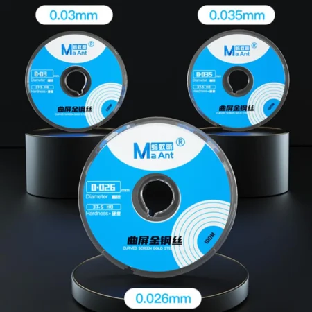 MaAnt 0.03mm Curved Screen Cutting Wire 100M