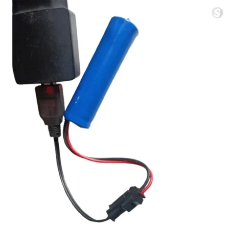 14500 3.7V 1800mAh Rechargeable Battery with JST Black Plug and USB Charger