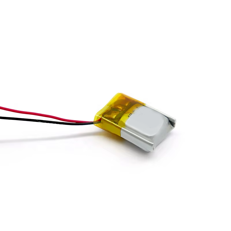 Polymer Li-Ion Single Cell Battery 3.7V 800mAh 18*17*6mm 601718 2 wire