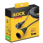 iLock 5006 Locking Extension Cord 5 Meters 16A 250V 3500W