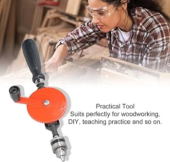 BT002 1/4 Inch Manual Hand Drill 0.6-6mm