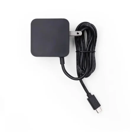 Official Raspberry Pi 5 27W USB-C Power Supply 5.1V 5A – US Type A Plug, Black